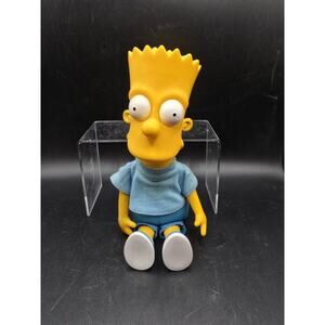 Vintage Bart Simpson Doll 11 inch" Vinyl Dan Dee Plush The Simpsons 1990